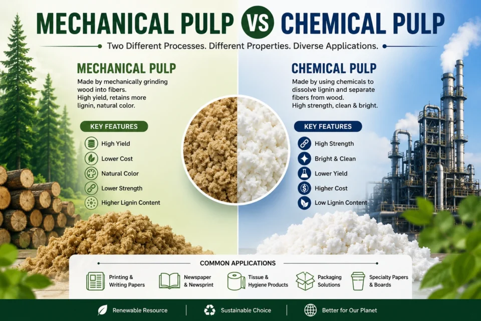 Mechanical Pulp vs Chemical Pulp