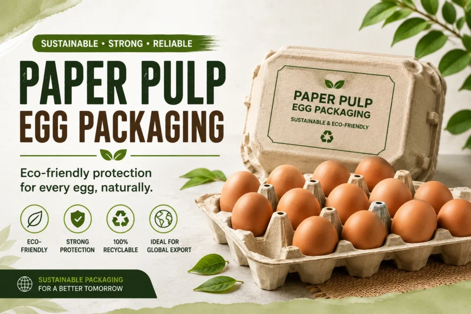 Paper Pulp Egg Packaging