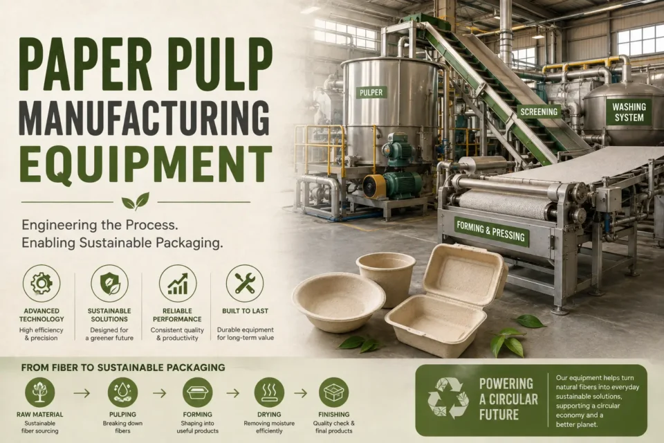 Paper Pulp Manufacturing Equipment: An Overview