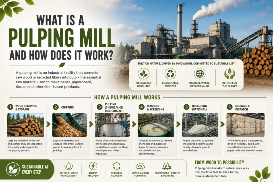 What Is a Pulping Mill and How Does It Work?