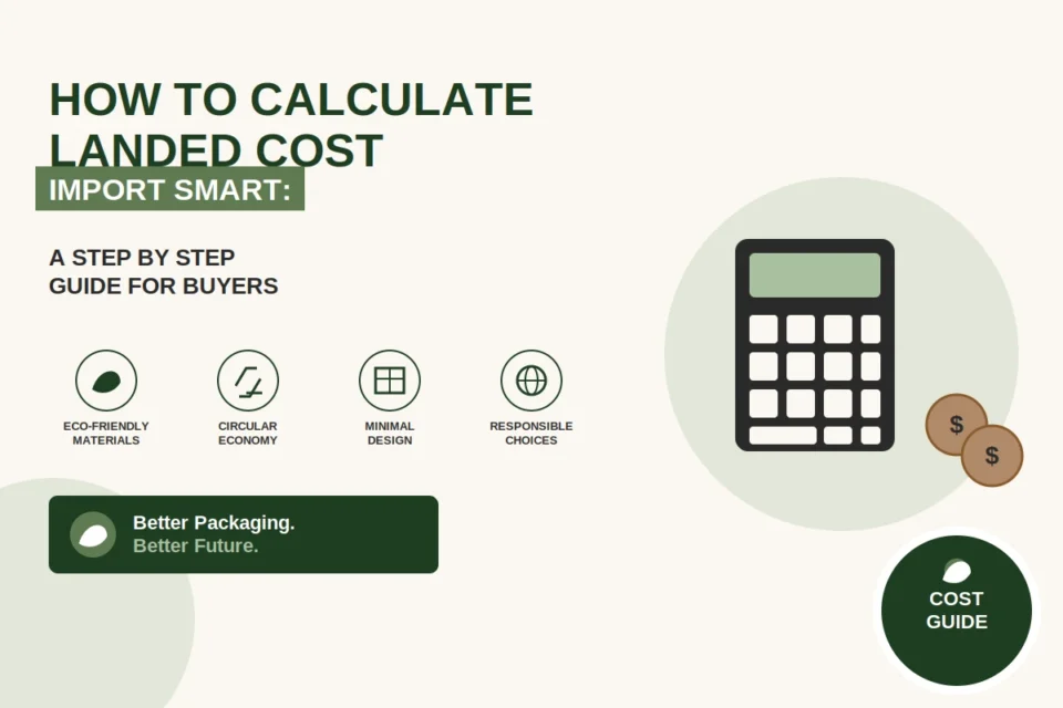 How to Calculate Landed Cost When Importing Packaging From India