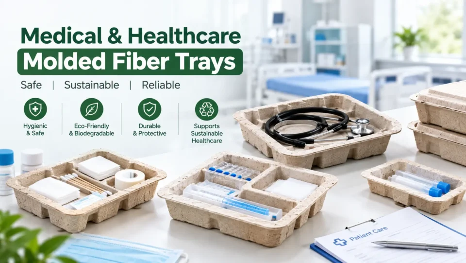 Medical & Healthcare Molded Fiber Trays