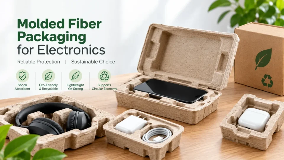 Molded Fiber Packaging for Electronics